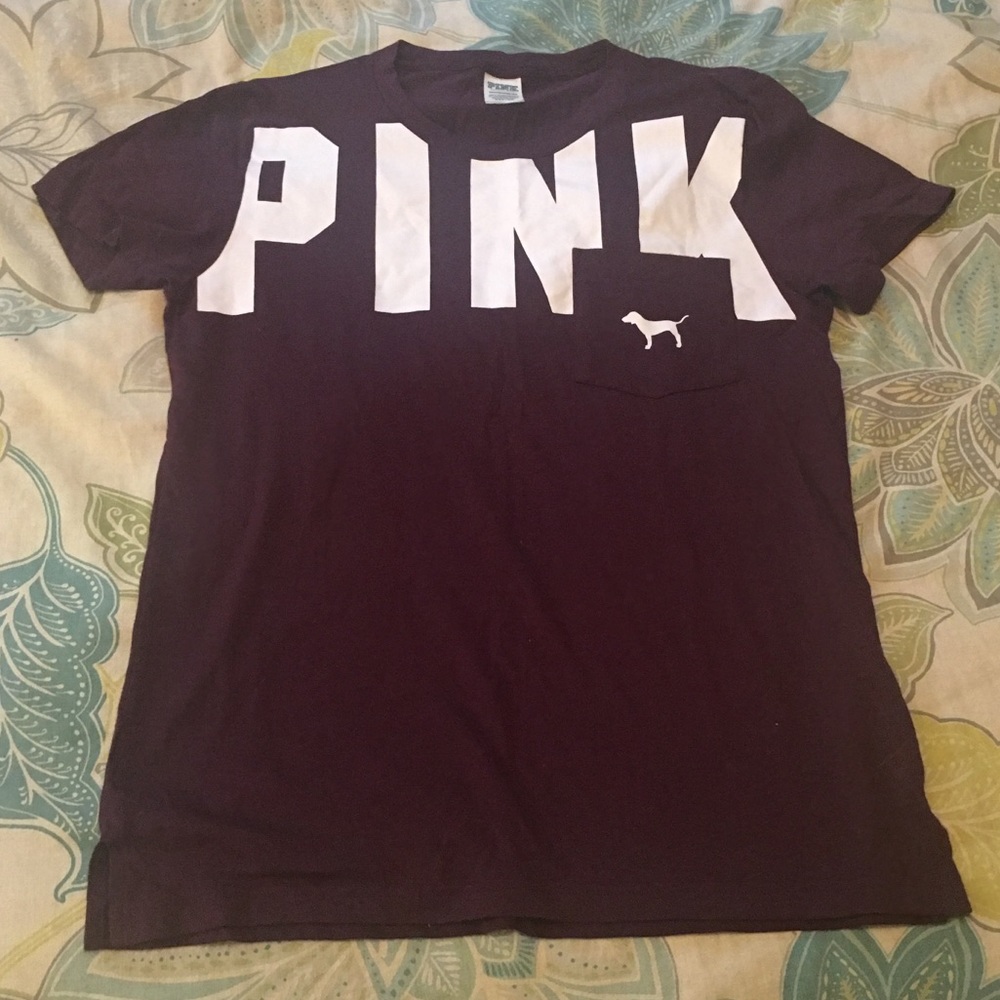 Maroon VS Pink tee